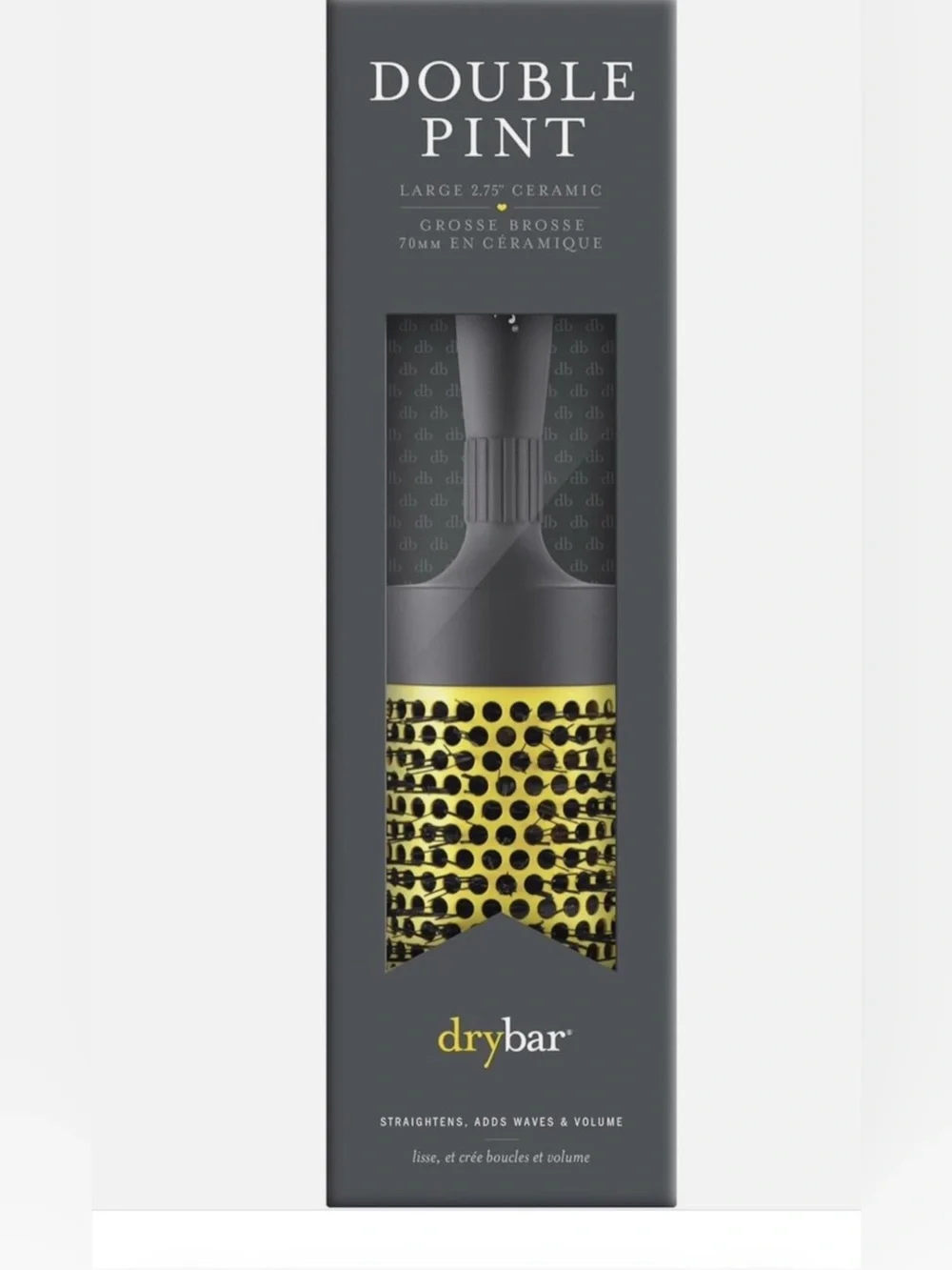 Drybar Double Pint Ceramic Round Brush - Ret $42
